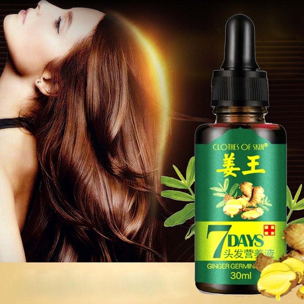 7 Day Ginger Germinal Oil Hair Nutrient Solution Hair Growth... - Image 4