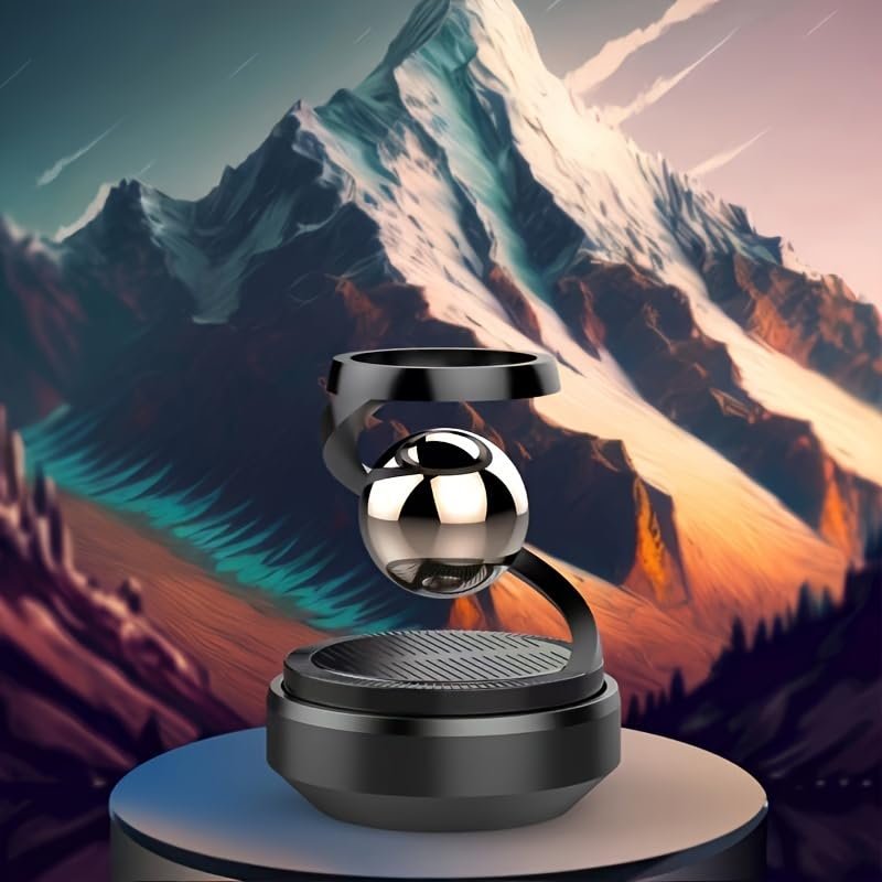 Star Solar Powered Levitating Ball Air Freshener For Car... - Image 4
