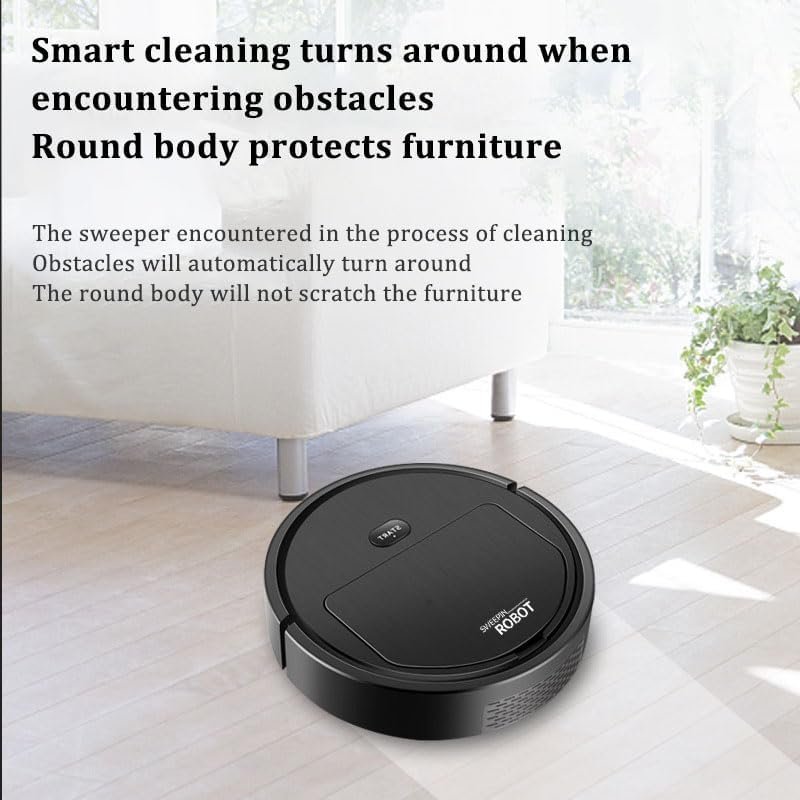 Portable Mini Wireless Smart Sweeping Robot Mopping 3 In1... - Image 4