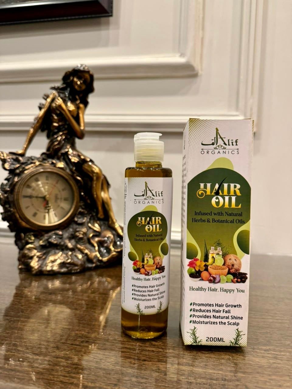 Alif Organics Natural Hair Oil - Image 4