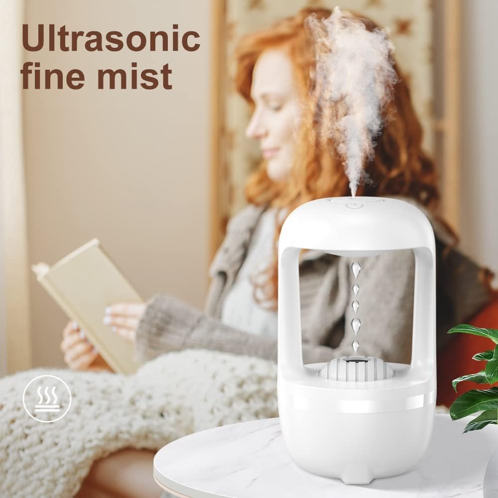 Cool Mist Humidifiers For Bedroom With Cute Water Drops &Amp;...