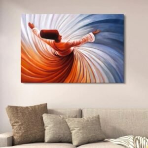 Sufi Whirling Dervish Wooden Art Frame