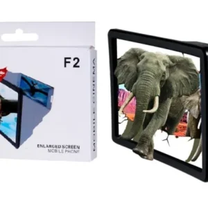 F2 Portable 3D Magnifier Screen Enlarger / Magnifying Glass Zoom...