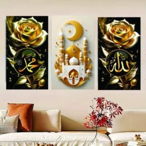 Set of 3 Premium Wall Art Photo Tiles