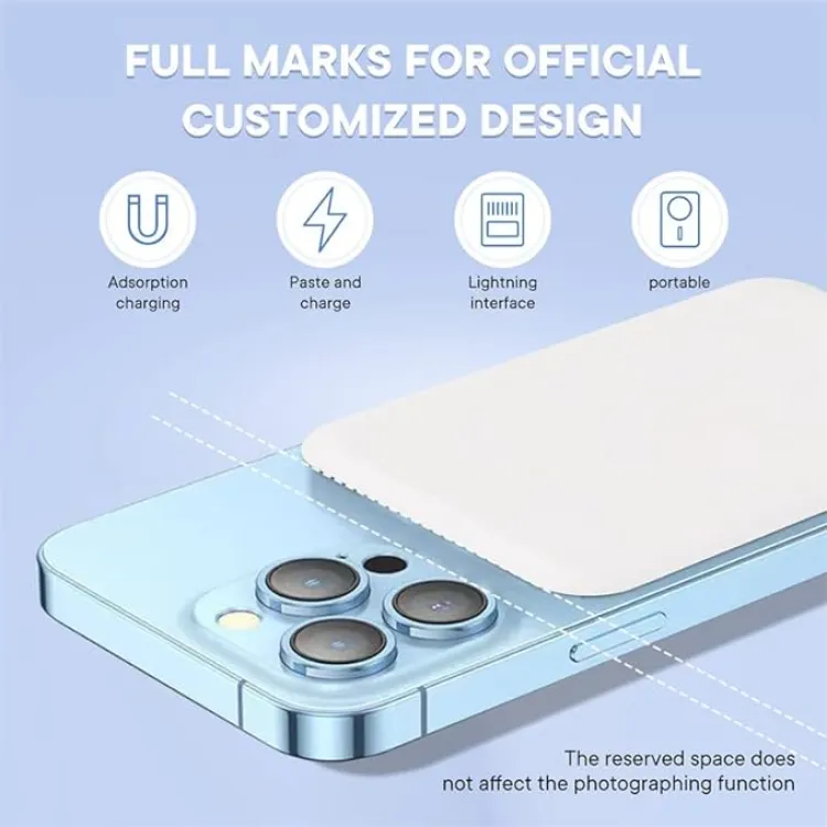 Apple Magsafe Wireless Power Bank For Iphone 5000Mah 20W Fast Charging - Image 3