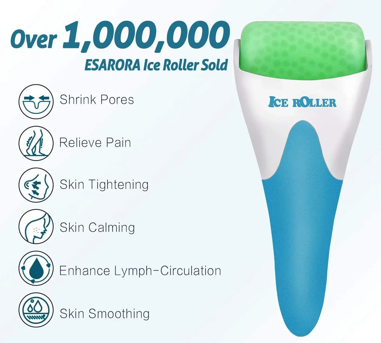 Marzahar Ice Roller For Face &Amp; Eye Puffiness Relief, Cold Gel... - Image 2