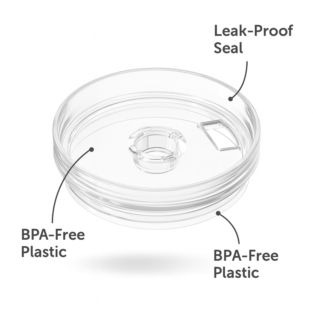 Premium Transparent Tumbler Lid - Image 3