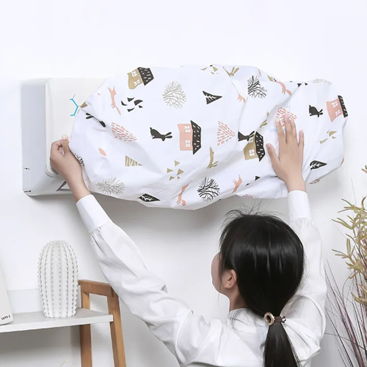 Ac Protective Dust Cover  Cute Cartoon Printing Dust Cover For Air...
