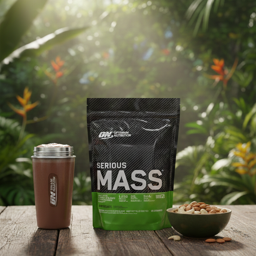 Optimum Nutrition Serious Mass – High-Calorie Chocolate Weight Gainer - Image 3