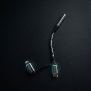 Original 2-In-1 Type-C and Lightning to 3.5mm Headphone Jack Adapter