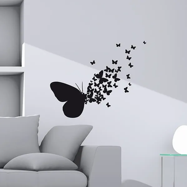 Flying Butterfly Wooden Wall Decor  Butterflies  Wall Decor