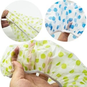 (Pack Of 6) Shower Caps Waterproof Shower Cap For Women Reusable...