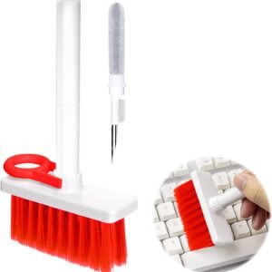 Soft Brush 5 In 1 Multi-Function Cleaning Tools Kit For Keyboard...