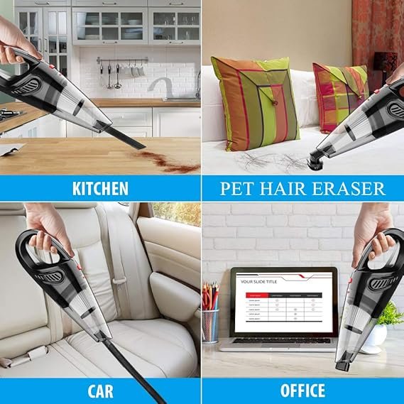 Handheld Vacuum, Hand Vacuum Cordless With High Power, Mini Vacuum...