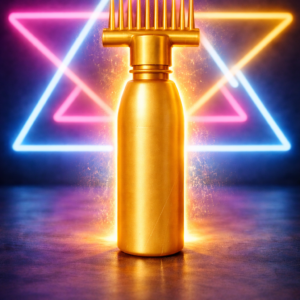 Hair Oil Applicator Comb Bottle