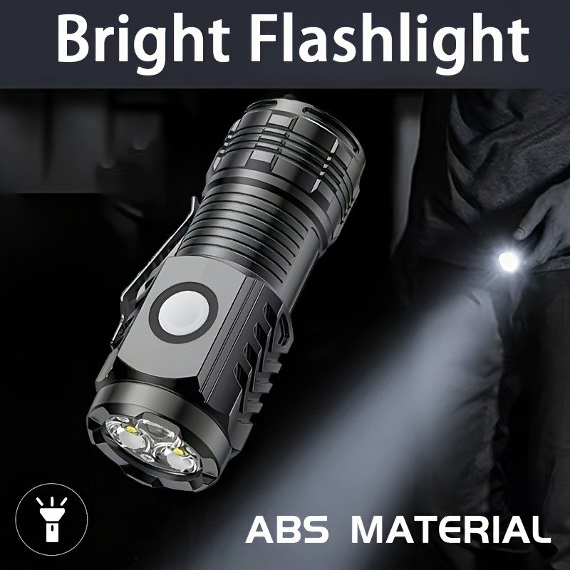Mini LED Torch - Portable Pocket Light, Child Camping, Emergency, - Image 4