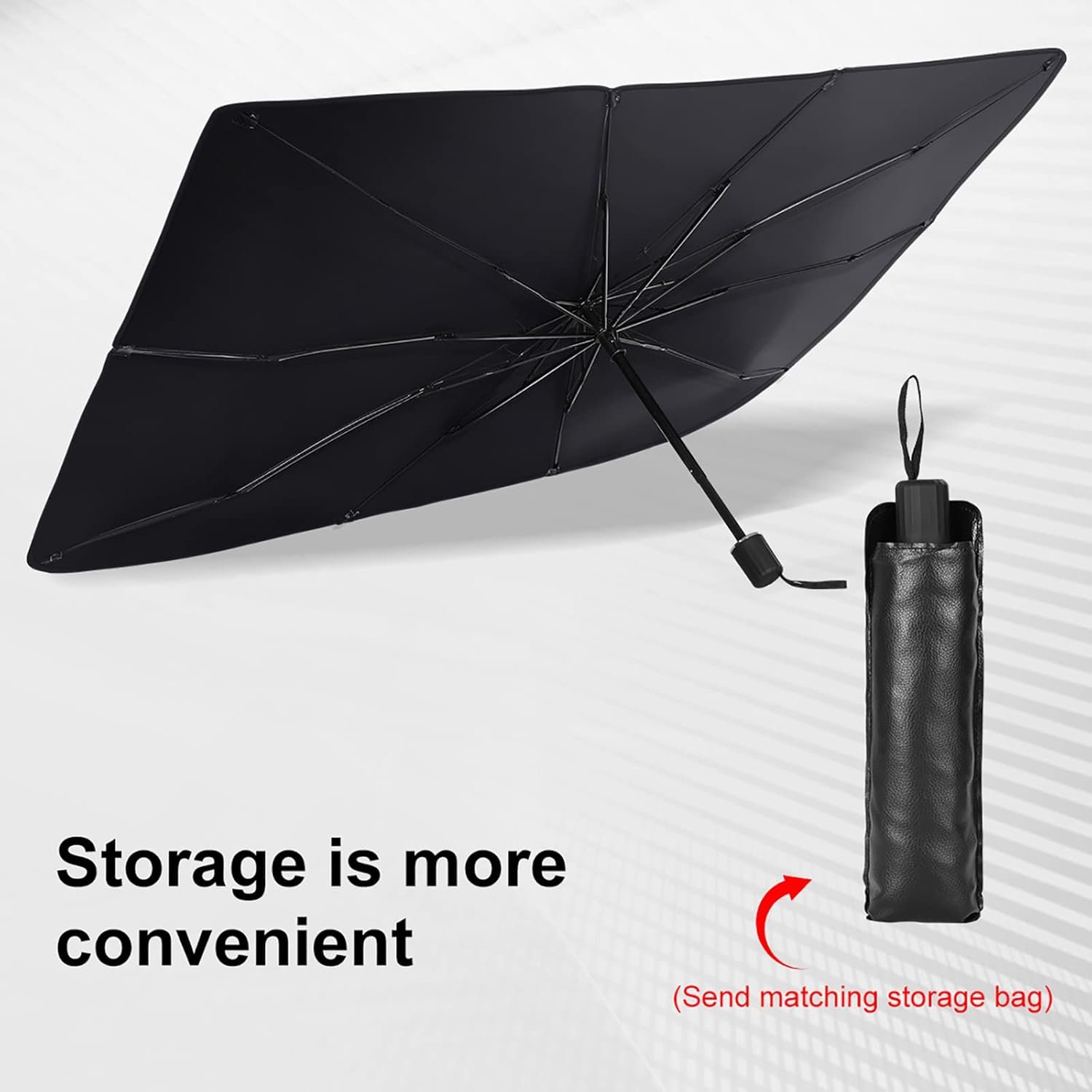 Foldable Car Windshield Umbrellas, Car Windshield Sun Shade...