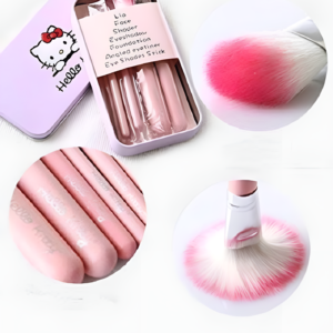07 Pcs Kitty Style Brushes  Makeup Brush Set
