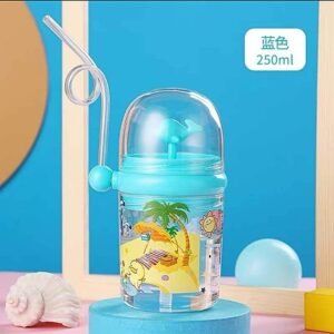 Children Whale Spray Cup Sippy Bottle Cartoon Baby With Sippy...