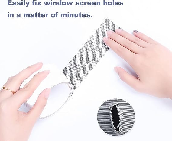 Mesh Roll Tape Window Screen Repair Patch - Image 2