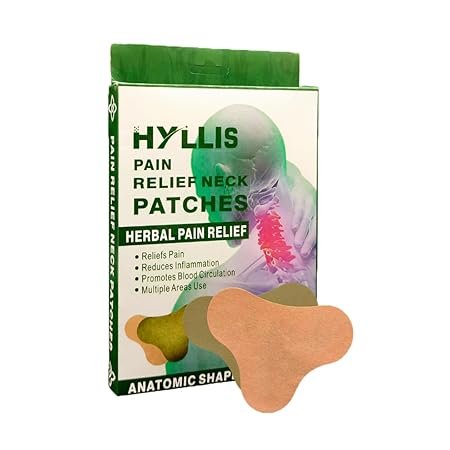 Hyllis Pain Relief Patches - 10 Neck Pain Patches / Safe &Amp;...