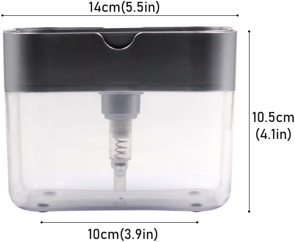 2-In-1 Multi-Function Dishwashing Liquid Box Soap Pump Dispenser... - Image 3