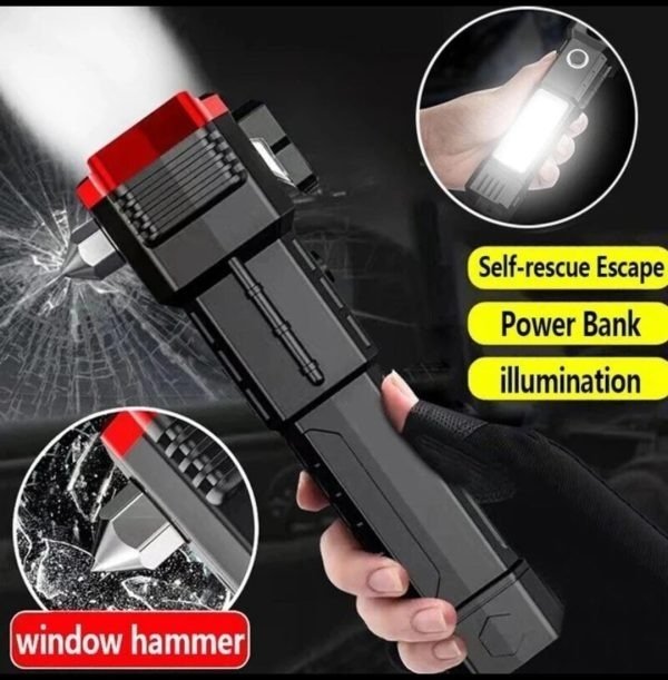 High Power LED Torch Light Rechargeable Flashlight