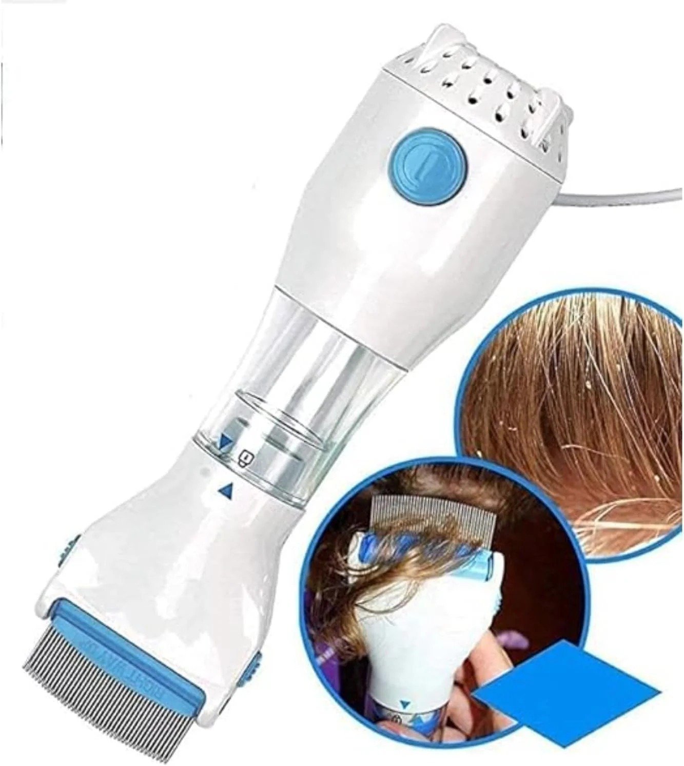 Anti Lice Metal Comb with 4 Filters - Image 2