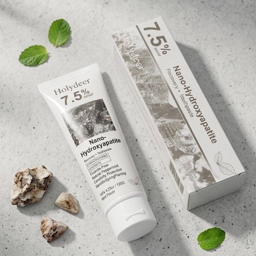 Holydeer Recovery Toothpaste | 7.5% Nano-Hydroxyapatite for Enamel - Image 2