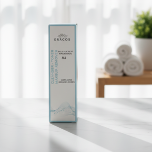 Eracos Aa3 Cleanser Toner Makeup Remover Gentle Formula Clears