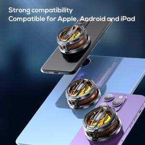 Memo Cx07 Pro Mobile Cooling Fan 25w Semiconductor Phone Cooler