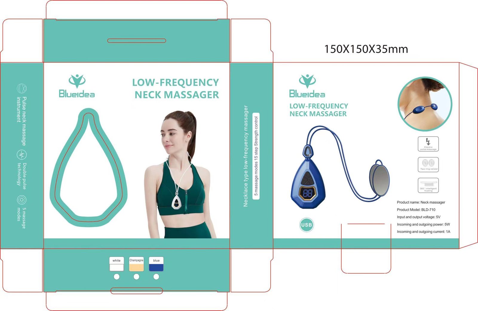 Neck Massger Low Frequency