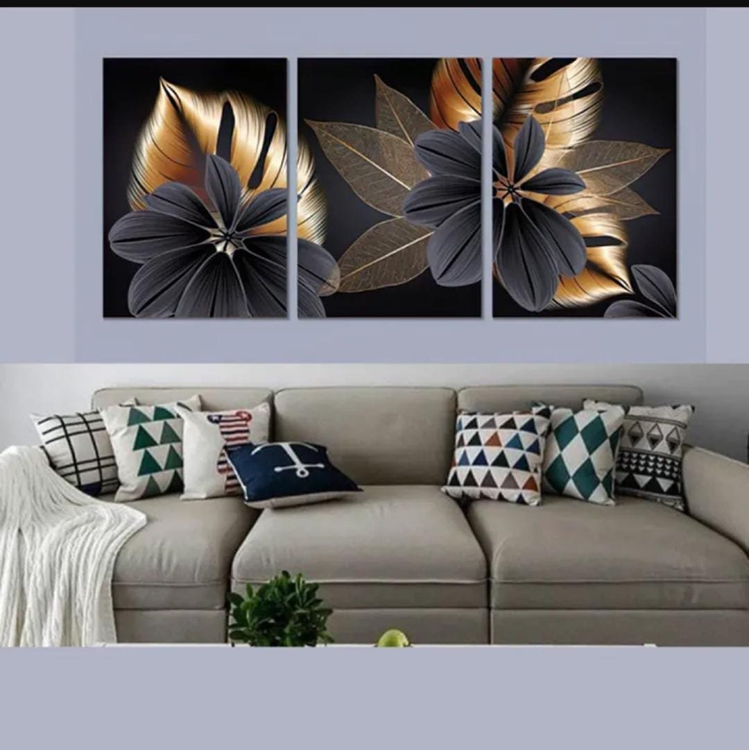 Luxury Floral Wall Art Set - Image 2