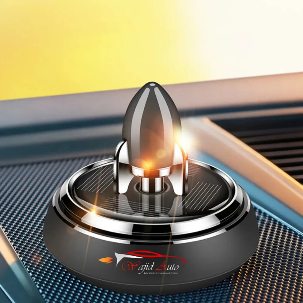 Solar Powered Speech Rocket Car Air Freshener - Image 3