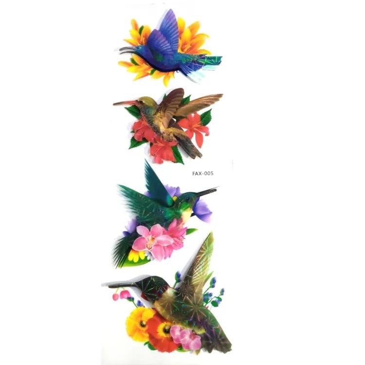 3D Art Crafts Birdswall Stickers (Pack Of 8 Pcs ) - Image 5
