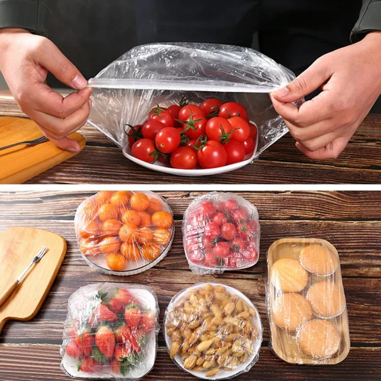 100Pc Disposable Cling Film Cover Household Refrigerator Food...