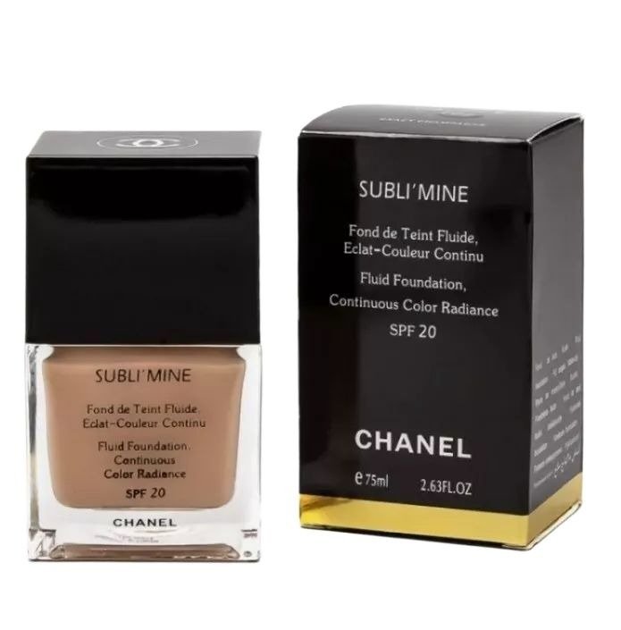 Chanel Sublimine Fluid Foundation Continuous Color Radiance Spf 20 - Image 3