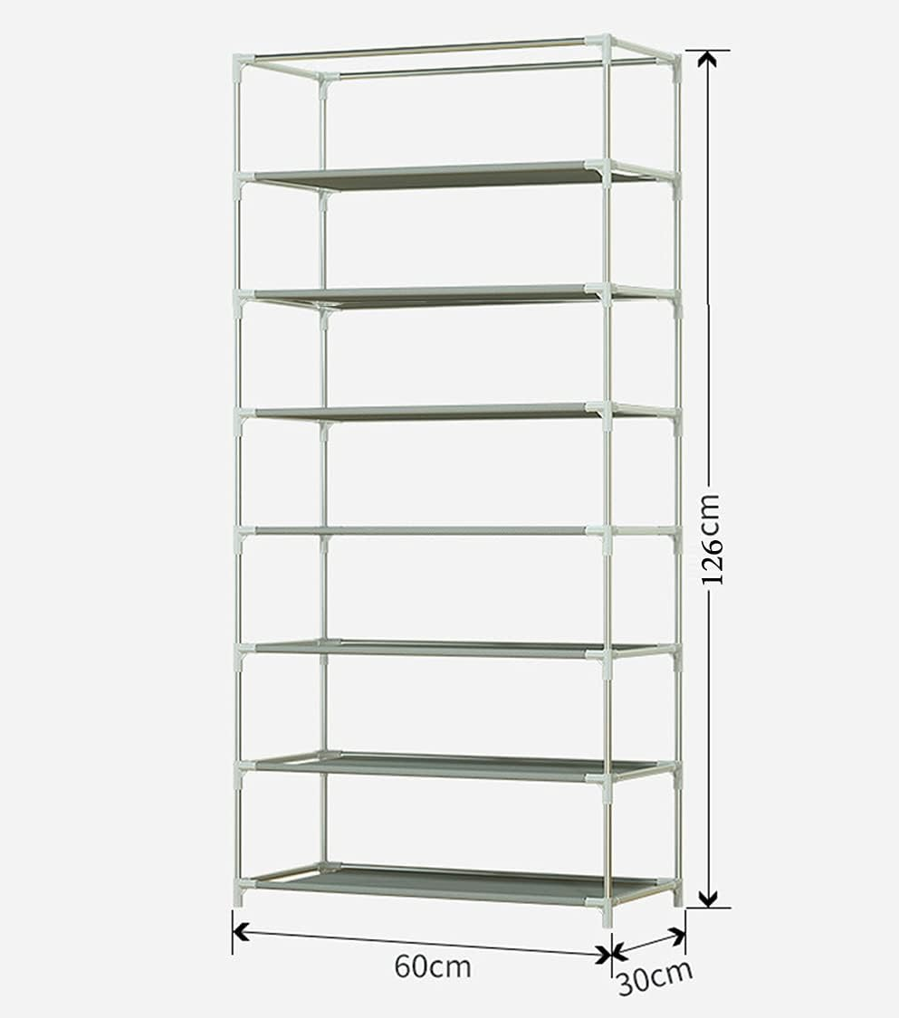 7 Layer Portable Dustproof Shoe Rack Non-Woven Shoe Rack Storage... - Image 2