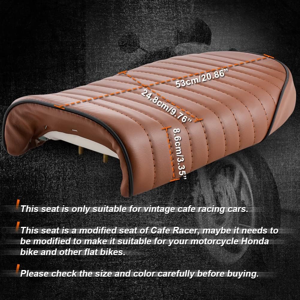 High-Quality Cafe Racer Bike Seat With Complete Fitting