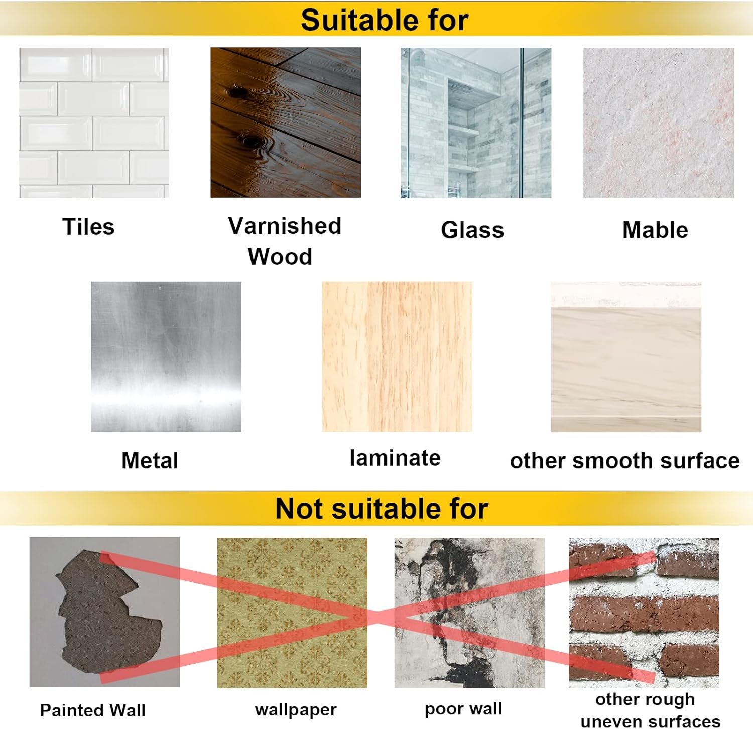 (10 Pcs) Self Adhesive Wall Screws Self Adhesive Hanging Nails... - Image 2