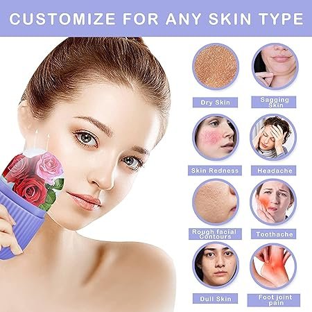 Reusable Facial Ice Roller For Face - Image 3