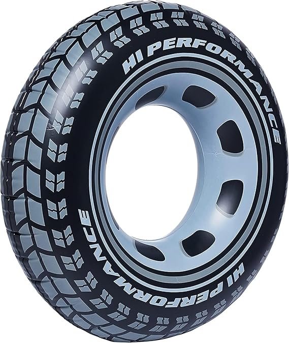 Intex Giant Tire Tube 36 Inch Swim Ring For Summer