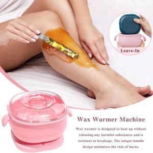 Wax Heater - Made With Silicone, Quick &Amp; Easy Hair Removal
