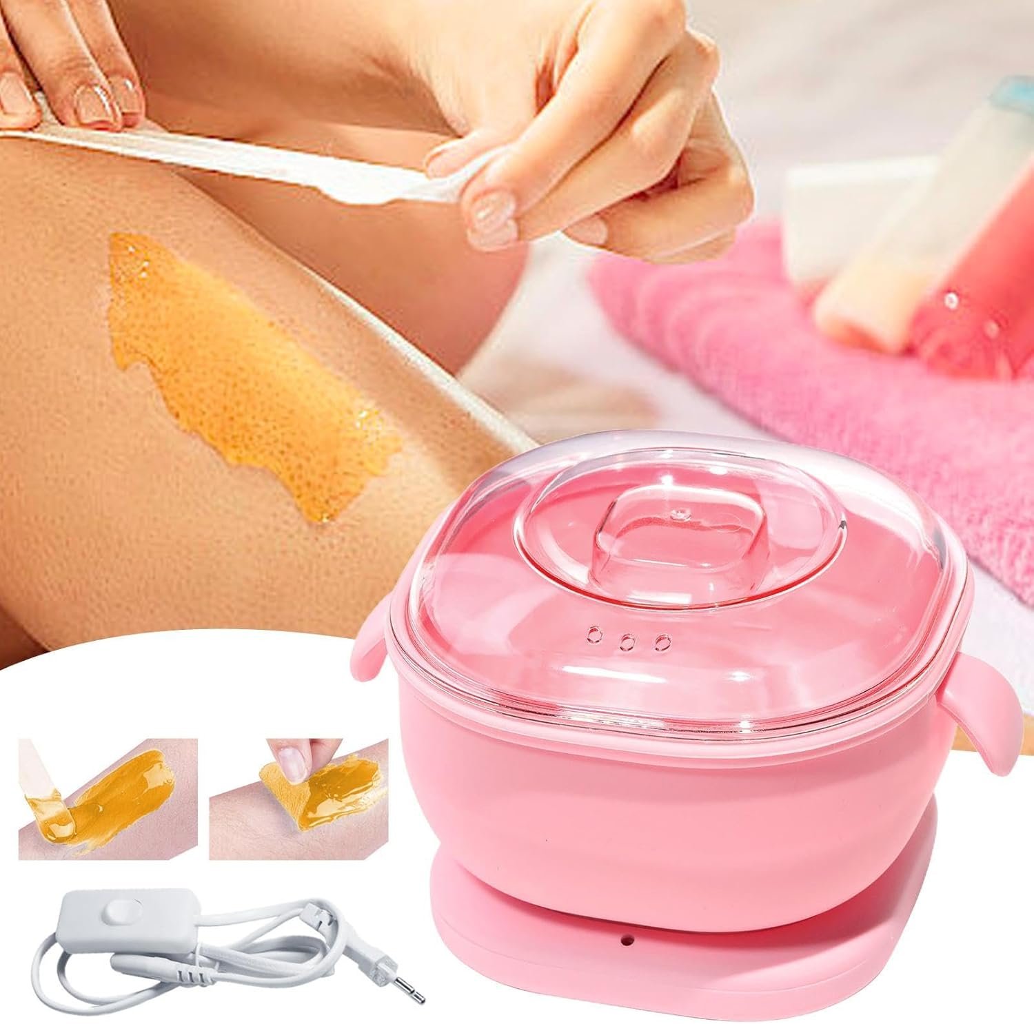 Wax Heater - Made With Silicone, Quick &Amp; Easy Hair Removal - Image 2
