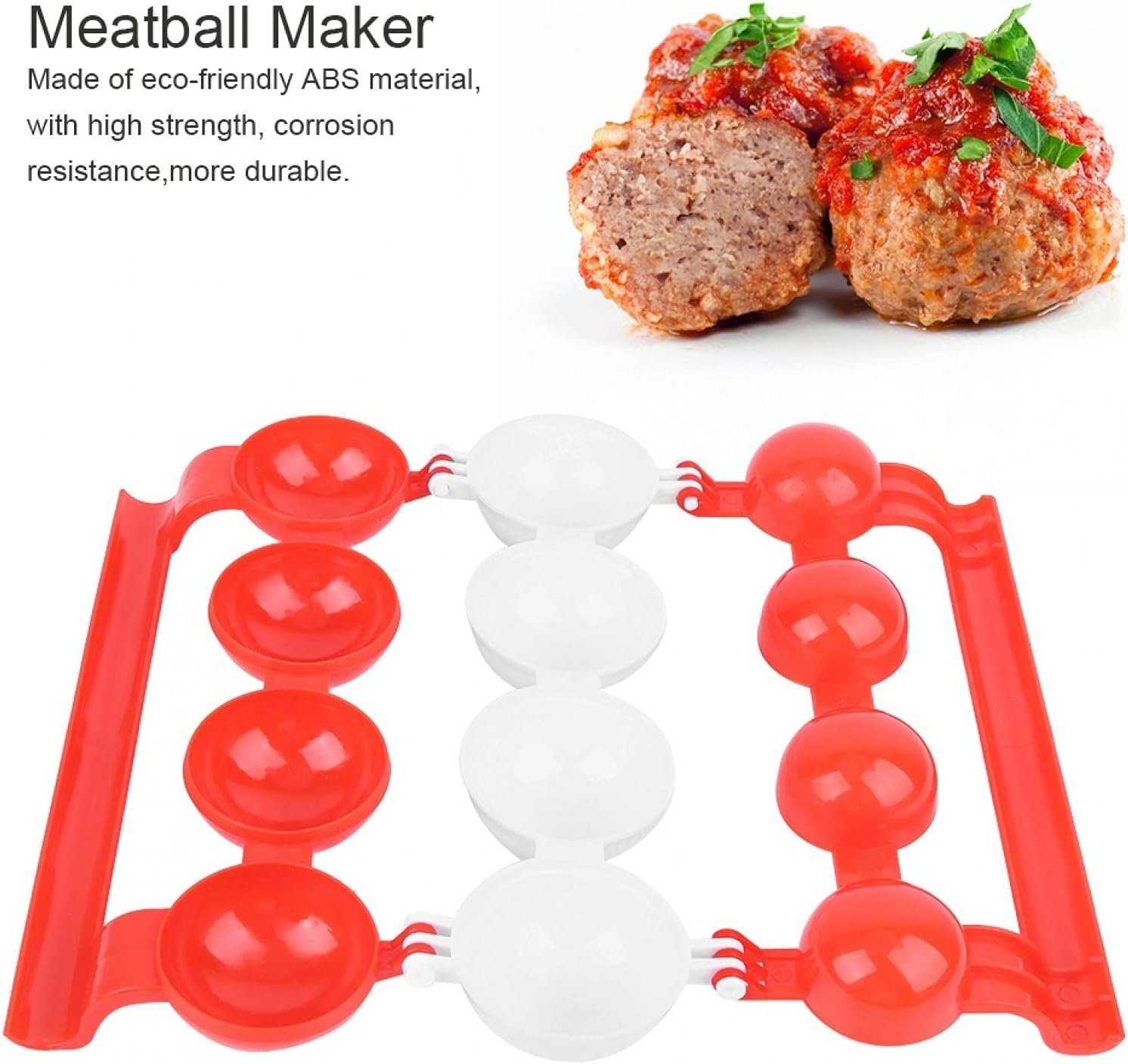 Meatball Maker Plastic Fish Ball Maker Meatball Scoop Meatball... - Image 2