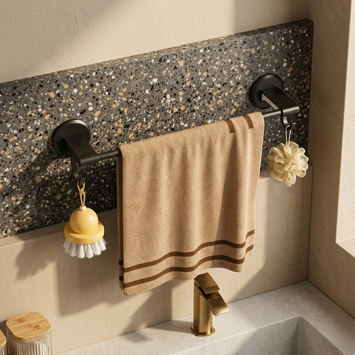 Simple Multifunctional Towel Bar