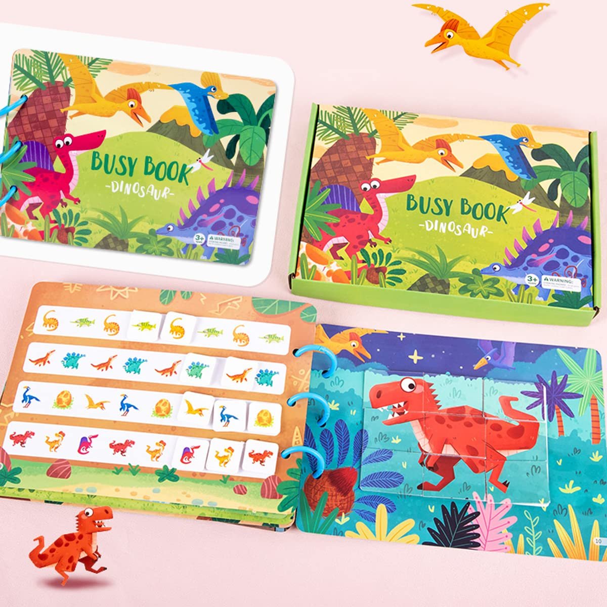 Busy Book, Quiet Book, Toddler Busy Book, For 2-4 Years Old... - Image 5