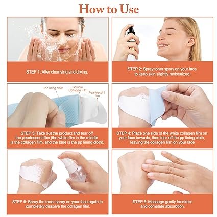 Collagen Dissolving Mask For Korean Glass Skin