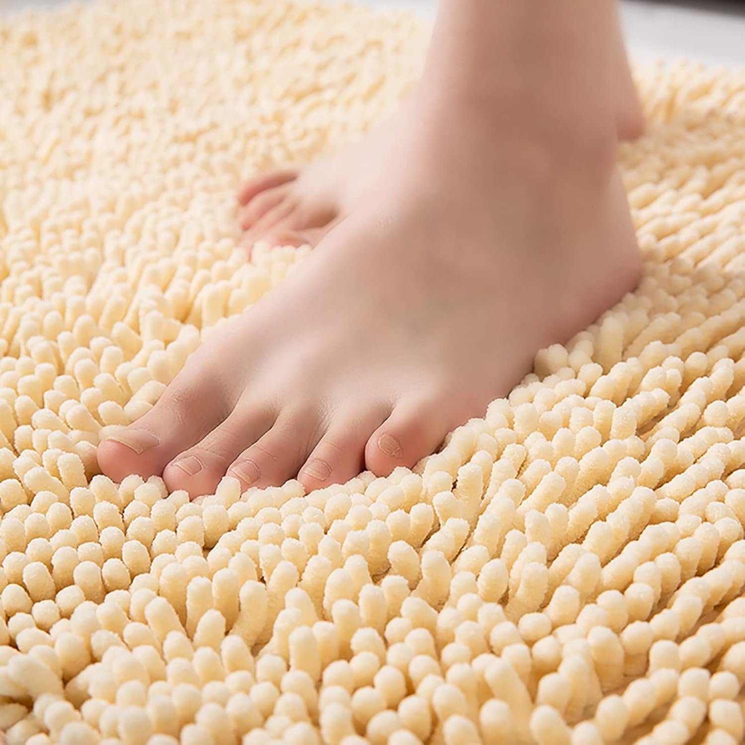 Nonslip Water Absorbent Microfiber  Door Away Mats 40X60Cm (Random...