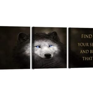 Set of 3 Motivational Sticky Canvas Frames for Wall Decore / Sticky
